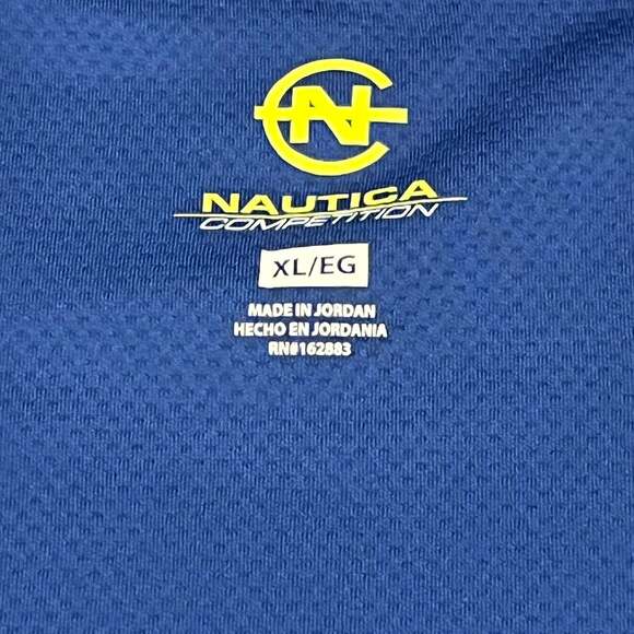 Nautica Competition Women's Size XL Track Warm Up Jacket blue white - Picture 5 of 9